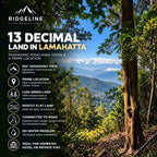 13 decimal land for sale in Lamahatta, Darjeeling with clear Kanchenjunga view